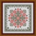 (image for) October Hearts Square With Marigolds